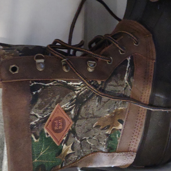 Red Ball Shoes Red Ball Vintage Camo Steel Shank Boots Duckbill 4